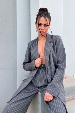 Striped suit