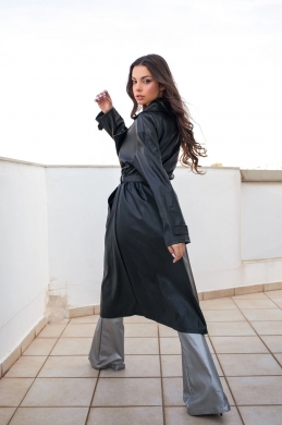 Eco leather trench coat MASS 