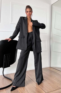 Striped suit