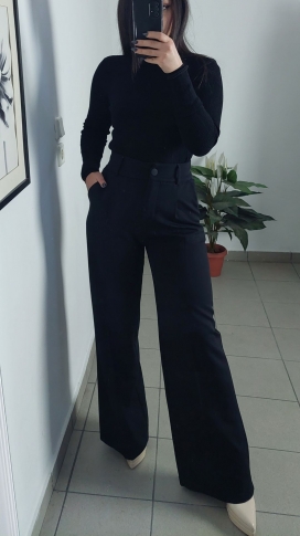 High-waisted trousers ON LINE 