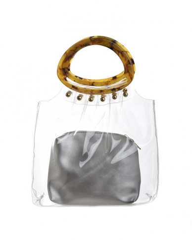 Τσάντα Διαφανής-Πλαστική Με Χερούλια ble 30x7x36/52εκ. 5-42-151-0086