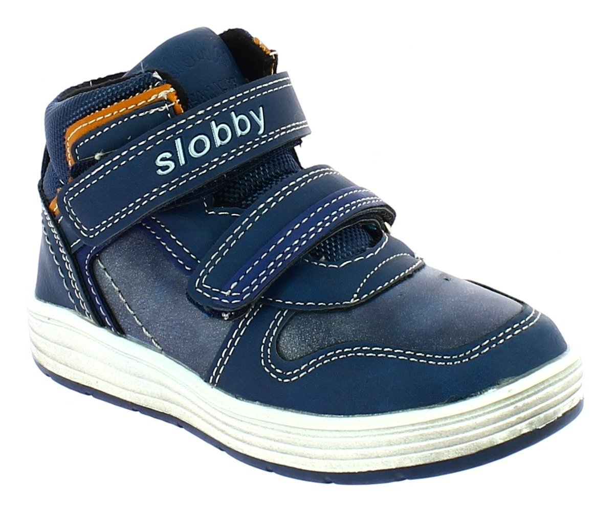 SLOBBY Αγορίστικο Μποτάκι 46-0329-T1 25/30 Μπλε - SLOBBY - 46-0329-T1 BLUE-SLOBBY-blue-26/1/23/59